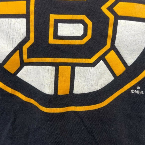 Reebok Patrice Bergeron Boston Bruins Jersey T Shirt NHL Hockey Black Size M - Picture 5 of 5
